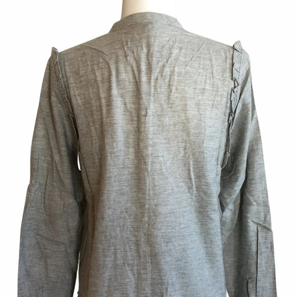 SALE!!!!! NWT THML Long Sleeve Embroidered Knit Shirt - Picture 4 of 6